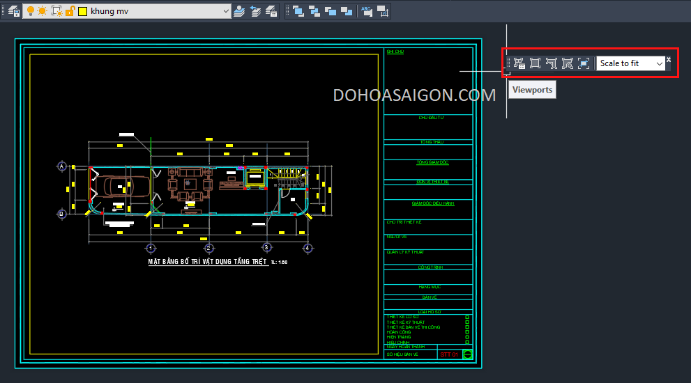 HƯỚNG DẪN IN ẤN TRONG LAYOUT AUTOCAD 12