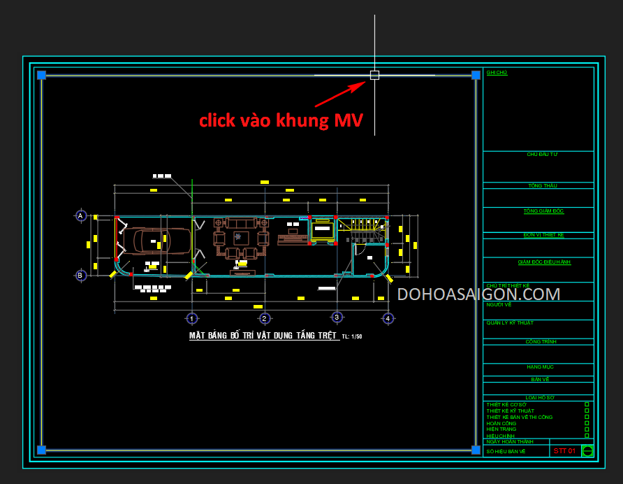 HƯỚNG DẪN IN ẤN TRONG LAYOUT AUTOCAD 13
