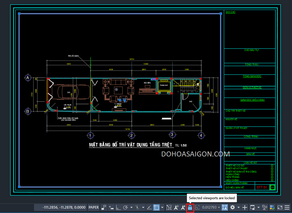 HƯỚNG DẪN IN ẤN TRONG LAYOUT AUTOCAD 16
