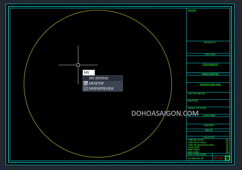 HƯỚNG DẪN IN ẤN TRONG LAYOUT AUTOCAD 5