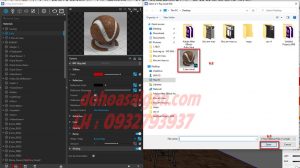HƯỚNG DẪN RENDER SAVE VẬT LIỆU TRONG SKETCHUP