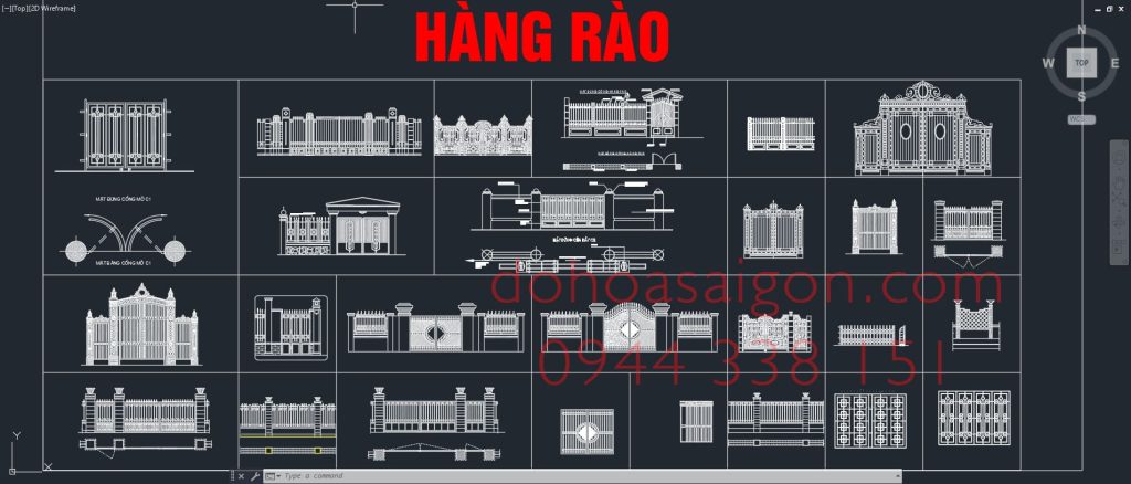 thu-vien-autocad-cong-hang-rao-co-dien