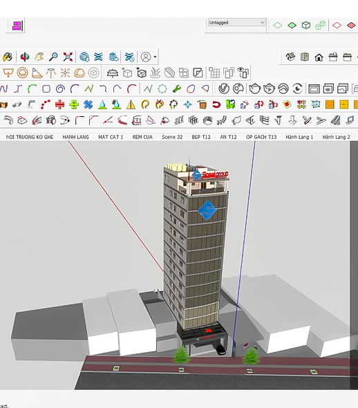 Chia-se-file-sketchup-toa-nha-818a-pham-van-dong-thu-duc-hcm